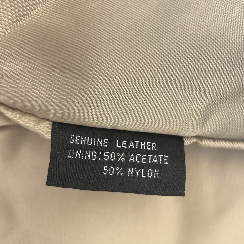 Vintage Orvis Women’s Suede Leather Blazer Size Large Open Front Collarless NWT - Picture 7 of 10